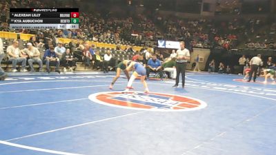 105 Class 1 lbs Cons. Round 2 - Kya Aubuchon, DeSoto vs Alexeah Lilly, Bolivar