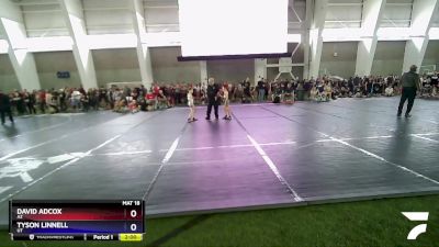58 lbs Semifinal - David Adcox, AZ vs Tyson Linnell, UT