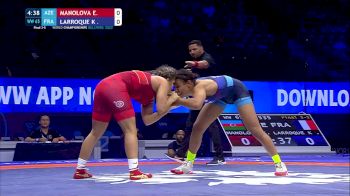 65 kg Final 3-5 - Elis Manolova, Azerbaijan vs Koumba Larroque, France