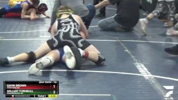 112 lbs Quarterfinal - Gavin Brown, Titan Pipeline vs William Turnbull, Edwardsburg WC