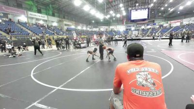 58 lbs Consolation - Adam Medeles, Adams City WC vs Kane Carter, Steel City Reloaded WC