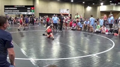 70 lbs Round 2 (6 Team) - Liam Howarth, NC National Team Gold vs Campion Cooper, Rabbit WC