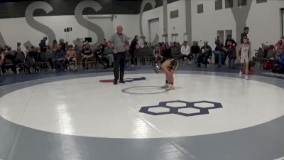 55 lbs Round 4 (6 Team) - Briggs Poupard, Dynasty vs James Irvine, CP Wrestling Academy