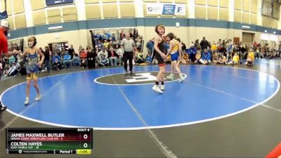 68 lbs Round 2 (10 Team) - Henry Riesen, East Noble TUF vs Landon Woessner, Indian Creek Wrestling Club (M)