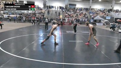 A 144 lbs Champ. Round 1 - Ryan Ritter, Millington Central High School vs Neyland Dalton, Tullahoma High School