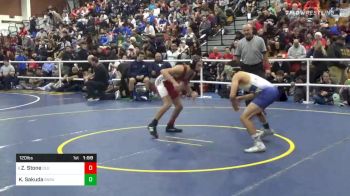 120 lbs Prelims - Zack Stone, Orange Lutheran vs Kyle Sakuda, Sonora