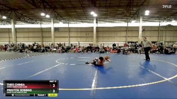 75+ Round 3 - Theo Chinea, Hawk Wrestling Club vs Preston Robbins, Kuna Klub Wrestling