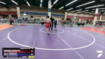 182 lbs Champ. Round 2 - Anthony Gonzaga, Power Wrestling Club vs Billy Stricklin, NB Elite Wrestling Club