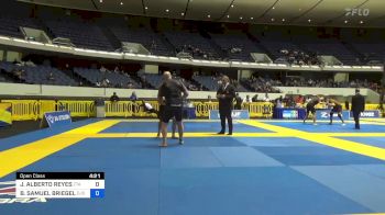 JORGE ALBERTO REYES vs BRYAN SAMUEL BRIEGEL 2022 World IBJJF Jiu-Jitsu No-Gi Championship