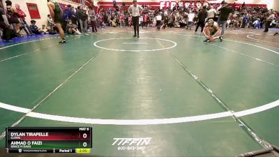 126 lbs Semifinal - Dylan Tirapelle, Clovis vs Ahmad O Faizi, Grace M Davis