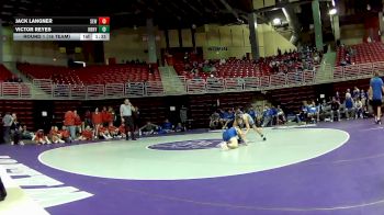 106 lbs Round 1 (16 Team) - Jack Langner, Seward vs Victor Reyes, Kearney