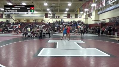 165 lbs Cons. Round 1 - JJ Patterson, Clear Creek-Amana vs Cade Carpenter, NH/TV