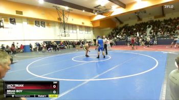 285 lbs Cons. Round 2 - Brian Iboy, Kingman vs Jacy Truax, Alchesay