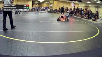 120 lbs Consi Of 4 - Gabryel Juarez, Lion Of Judah Wr Ac vs Brandon Garcia, Hesperia HS