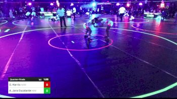 101 lbs Quarterfinal - Dakota Harris, Hurricane Wr Ac vs Ashley Jara Escalante, Mowest