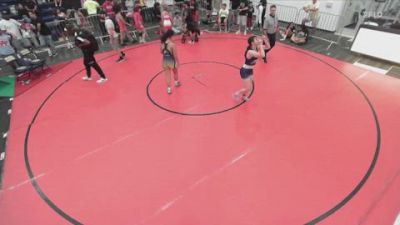 140 lbs Round 3 - Emma Lovato, Millikan vs Ilianna Cosic, Peterson Grapplers