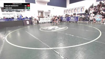 105 lbs Cons. Round 1 - Lisa Diaz, JW North vs Melani Bermudez, Orange