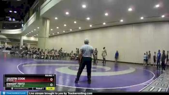 132 lbs Round 7 (10 Team) - Dwight Fritz, Ohio Titan Blue vs Jaustin Cook, DC Elite