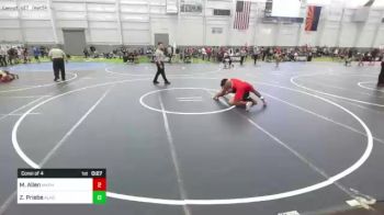 182 lbs Consi Of 4 - Maliki Allen, Maphia Wrestling vs Zachary Priebe, Alaska Battle Cats