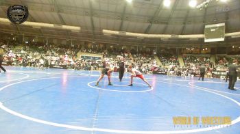 110 lbs Quarterfinal - Luke Wilson, Elevate Wrestling Club vs Tyrone Evans III, Orchard South WC