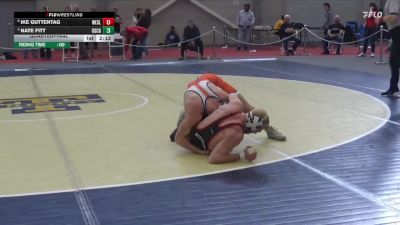 149 lbs Quarterfinal - Nate Fitt, Coast Guard vs Ike Guttentag, Wesleyan (CT)