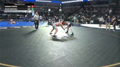 132 lbs Consi Of 32 #2 - Joshua Fortin, George Washington (SF) vs Gavin Mitchell, Madison (SD)