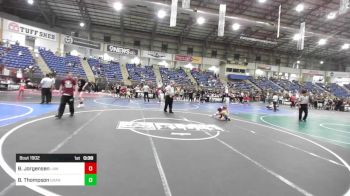 58 lbs Quarterfinal - Ben Jorgensen, LAW Wrestling vs Bodhi Thompson, Grandview Wrestling