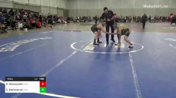 110 lbs Consolation - Kage Gorczynski, Dark Cloud Wrestling Club vs Easton Kammerud, Sarbacker Wrestling Academy