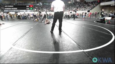 61 lbs 3rd Place - Ace Durao, Bartlesville Wrestling Club vs Kamden Peters, Standfast