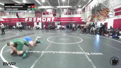 190 lbs Cons. Round 4 - Mousa Abughazaleh, Gilroy vs Joseph Ashby, Monterey