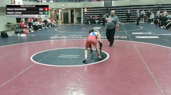 114 lbs Round 2 (4 Team) - Isaac Quandahl, Decorah, IA vs Trent Lopez, Vacaville, CA