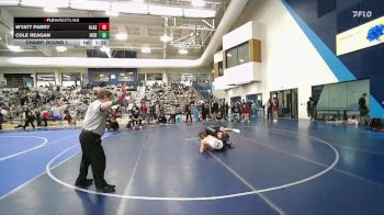 138 lbs Champ. Round 1 - Wyatt Parry, American Leadership Academy - Gilbert North vs Cole Reagan, Herriman