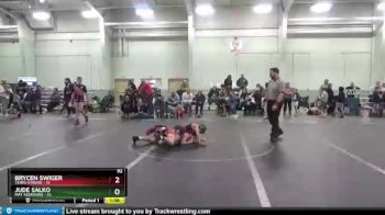92 lbs Round 3 (8 Team) - Jude Salko, Mat Assassins vs Brycen Swiger, Terps Xtreme