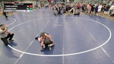 Junior Boys - 126 lbs Semis - Lander Bosh, Sanderson Wrestling Academy vs Gavin Landers, Immortal Athletics WC