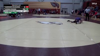 133 lbs Champ. Round 2 - Daishaun Wilbourne, Blackburn vs Jayson Stevens, Cornell College
