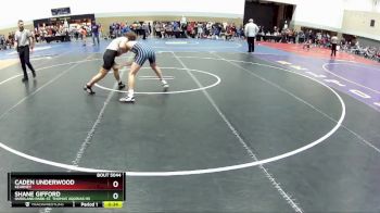 126B Champ. Round 1 - Shane Gifford, Overland Park-St. Thomas Aquinas HS vs Caden Underwood, Kearney