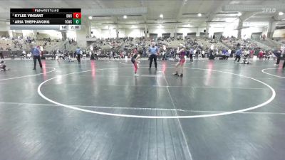 82 lbs 1st Place Match - Aria Thephavong, Blackman Wrestling Club vs Kylee Vinsant, Dandridge Wrestling Club