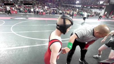 81 lbs Champ. Round 1 - Cj Wichman, Muskego Wrestling Club vs Rilen Sauer, Lakeland Wrestling Club