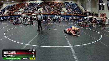 175 lbs Champ. Round 2 - Luke Fishman, Archbishop Spalding vs Evan Socha, Loyola-Blakefield