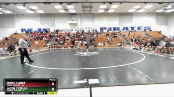 174 lbs Round 1 (16 Team) - Jacob Cazella, Chabot College vs Jesus Juarez, Sierra College