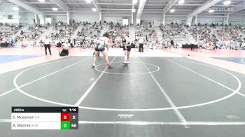 285 lbs Rr Rnd 2 - Caleb Mussmon, The Barn Burners-HHS vs Alexander Bajoras, Smittys Barn