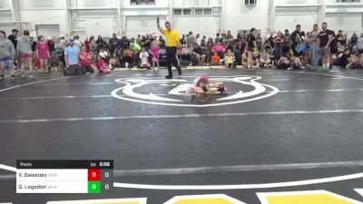 50 lbs Pools - Victoria Sweeney, Grindhouse W.C. vs Gracie Logsdon, Valkyrie Girls WC