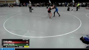 157 lbs Cons. Round 3 - Tyler Abell, BullTrained Wrestling vs Pierre Walton, East St. Louis Wrestling Club
