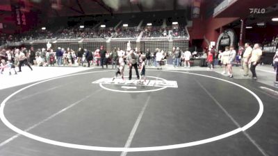 43 lbs Round Of 16 - Oaken Lorance, Sanderson Wrestling Academy vs Cayson George, Other Team