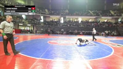 106-3A Semifinal - Javen Russo, Troup vs Jude Goss, Lumpkin Co.