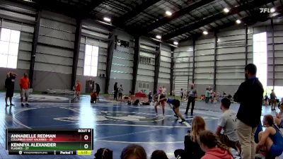 152 lbs Finals (8 Team) - Kenniya Alexander, Flashes vs Annabelle Redman, Columbus East Valkries