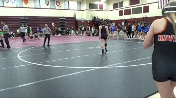 JV-8 lbs 5th Place Match - Eva Demmer, West Delaware vs Laci Sletteland, Linn-Mar