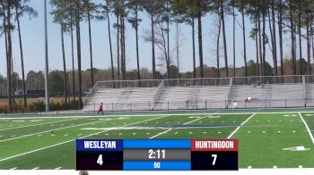 Replay: Huntingdon vs NC Wesleyan | Mar 22 @ 12 PM