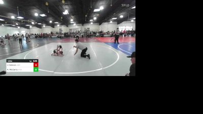 54 lbs Quarterfinal - Izrael Casaus, Juggernaut WC vs Adeline McCarty, Stout Wr Ac