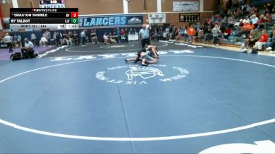 144 lbs Quarterfinal - Ry Talbot, Layton vs Braxton Trimble, West Field